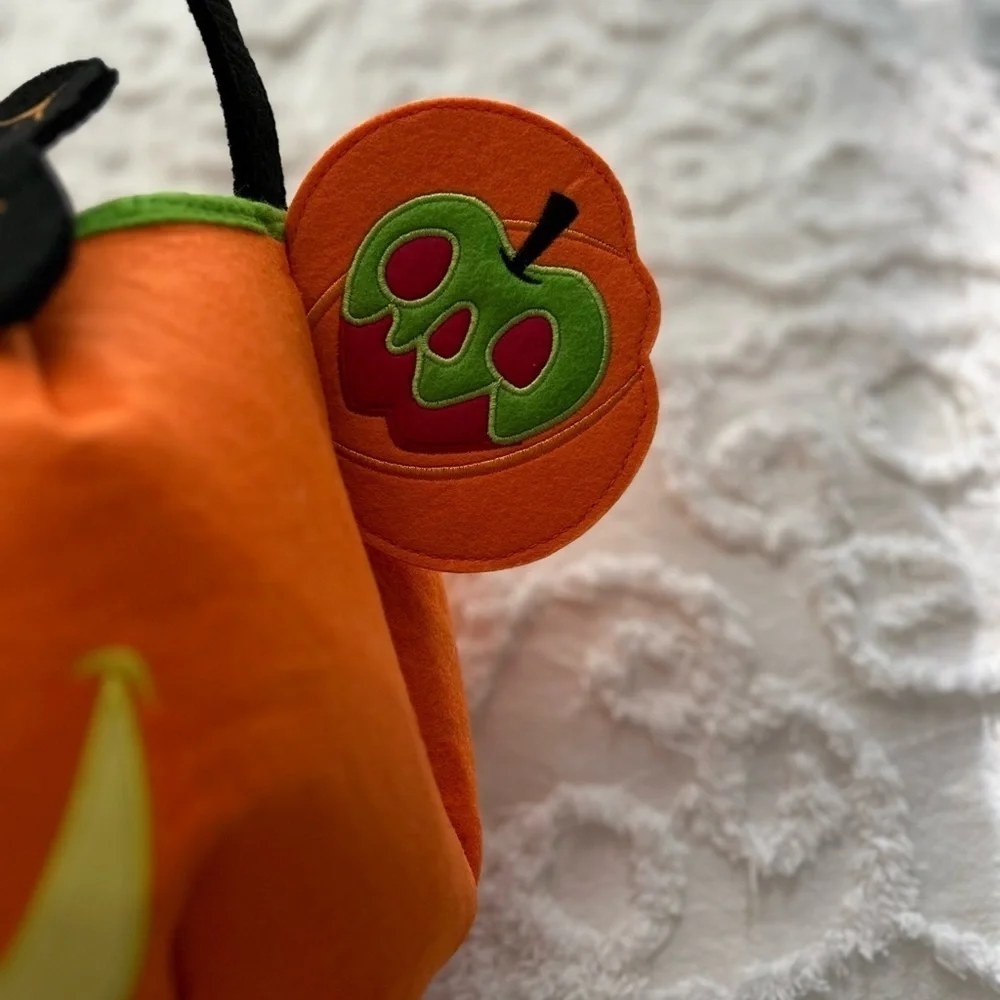 Happy Halloween! Disney fabric candy bucket with ears! Ready for trick or treat!